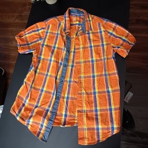 Boys plaid Wonder Nation's shirt